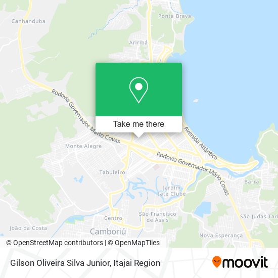 Mapa Gilson Oliveira Silva Junior