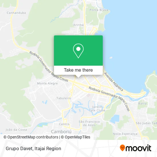 Grupo Davet map