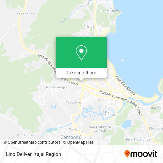 Lino Deliver map