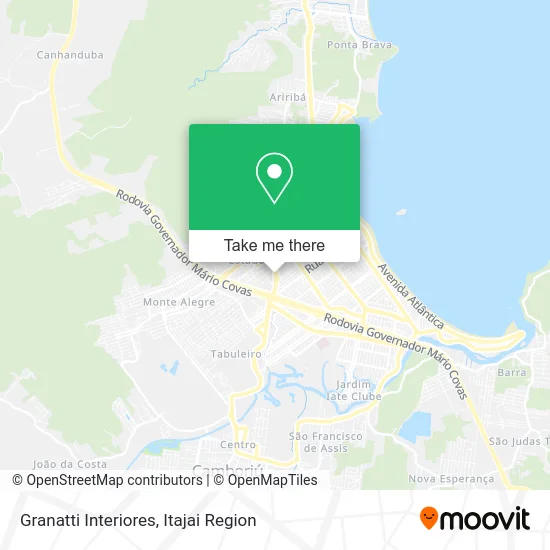 Granatti Interiores map