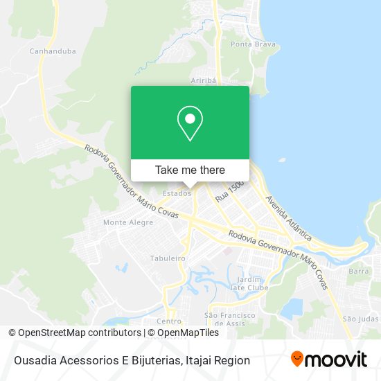 Ousadia Acessorios E Bijuterias map