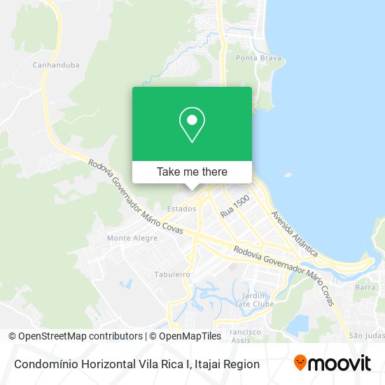 Condomínio Horizontal Vila Rica I map