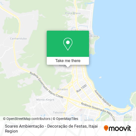 Soares Ambientação - Decoração de Festas map