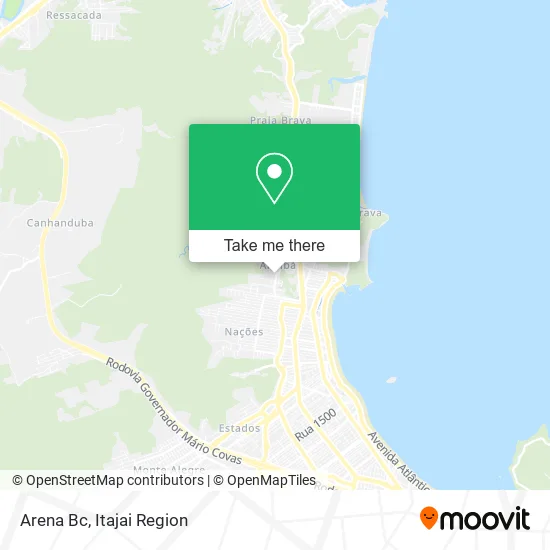 Arena Bc map