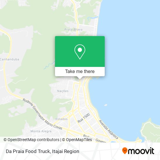 Da Praia Food Truck map