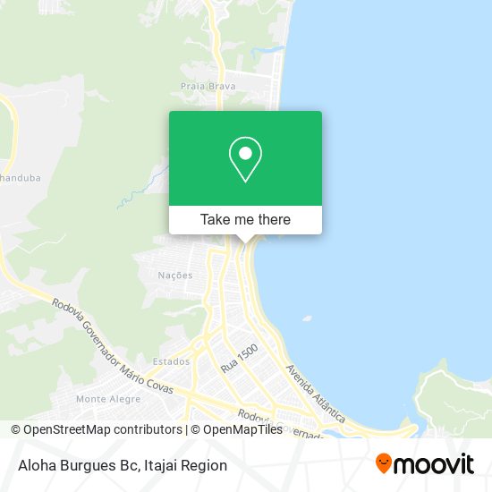 Mapa Aloha Burgues Bc