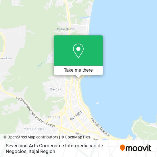 Seven and Arts Comercio e Intermediacao de Negocios map