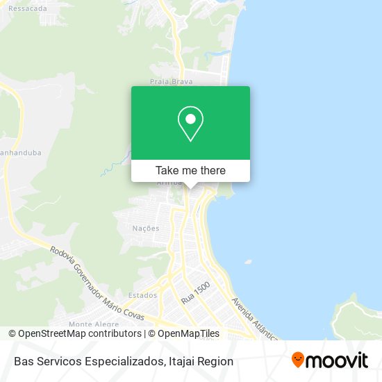 Mapa Bas Servicos Especializados