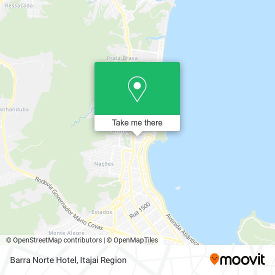 Barra Norte Hotel map