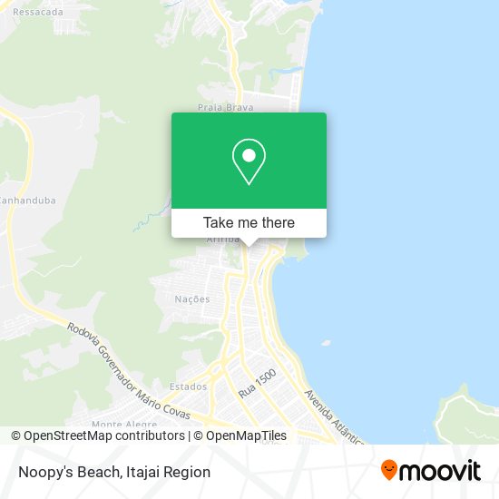 Mapa Noopy's Beach