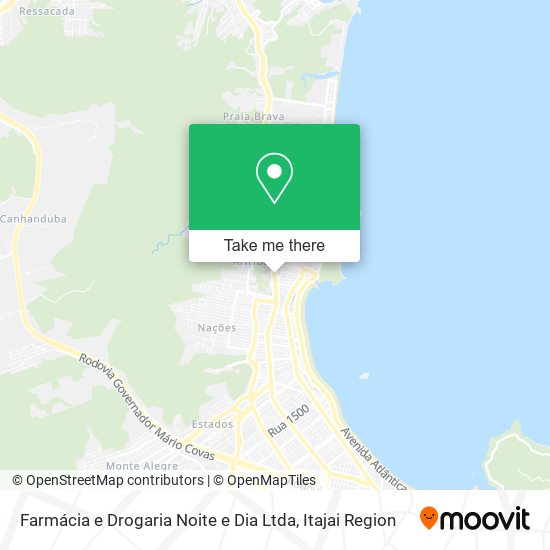 Farmácia e Drogaria Noite e Dia Ltda map