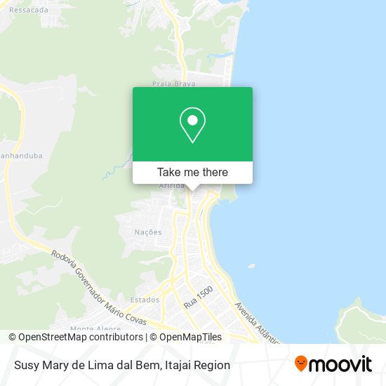 Susy Mary de Lima dal Bem map