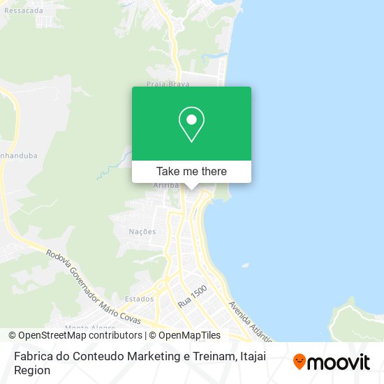 Mapa Fabrica do Conteudo Marketing e Treinam