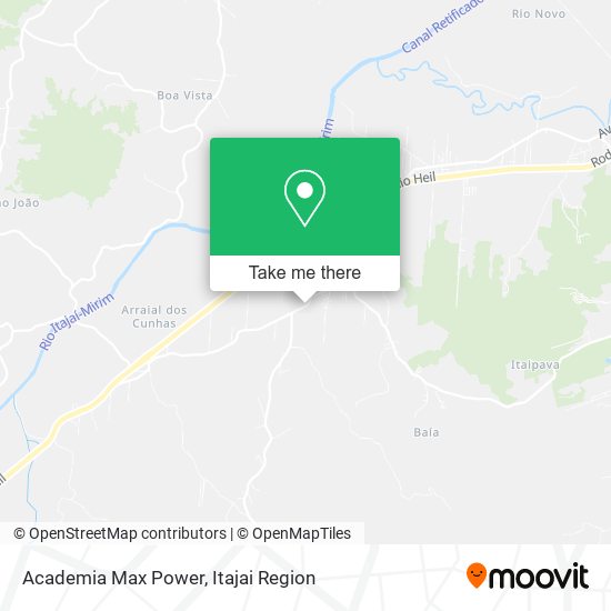 Mapa Academia Max Power