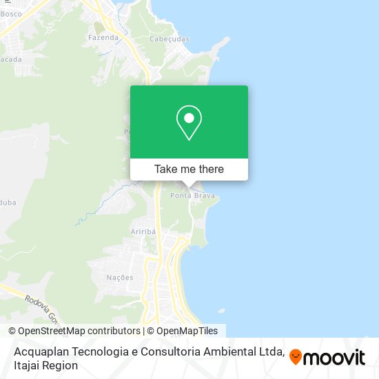 Mapa Acquaplan Tecnologia e Consultoria Ambiental Ltda