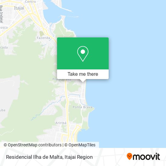 Residencial Ilha de Malta map