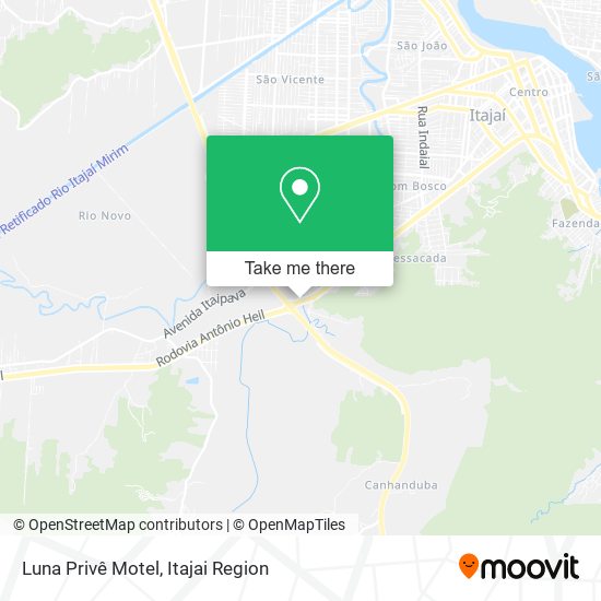 Mapa Luna Privê Motel