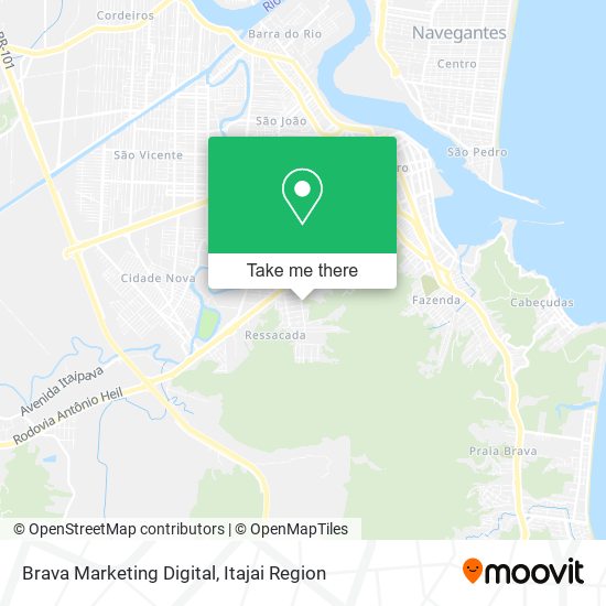 Brava Marketing Digital map