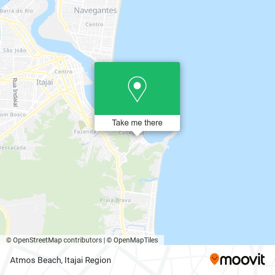 Mapa Atmos Beach