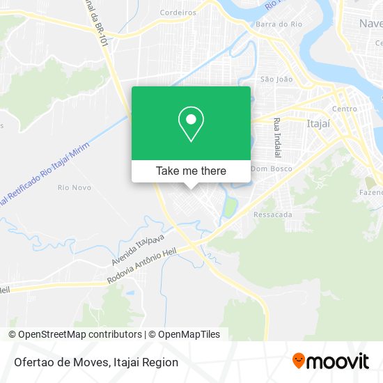 Ofertao de Moves map