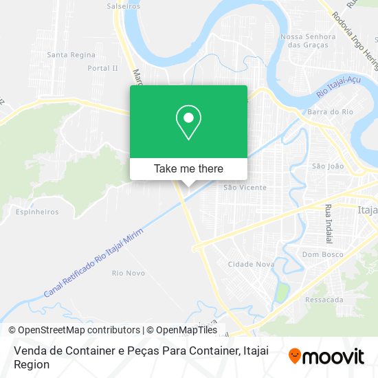 Venda de Container e Peças Para Container map