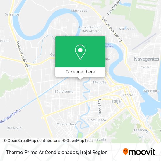 Thermo Prime Ar Condicionados map