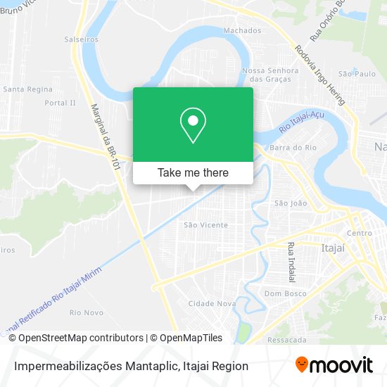 Mapa Impermeabilizações Mantaplic