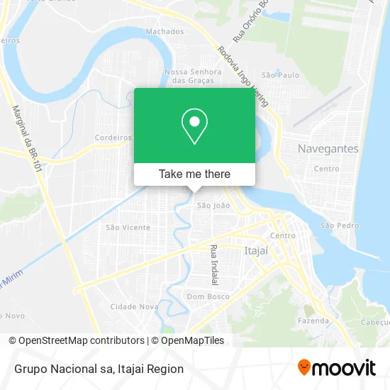 Grupo Nacional sa map