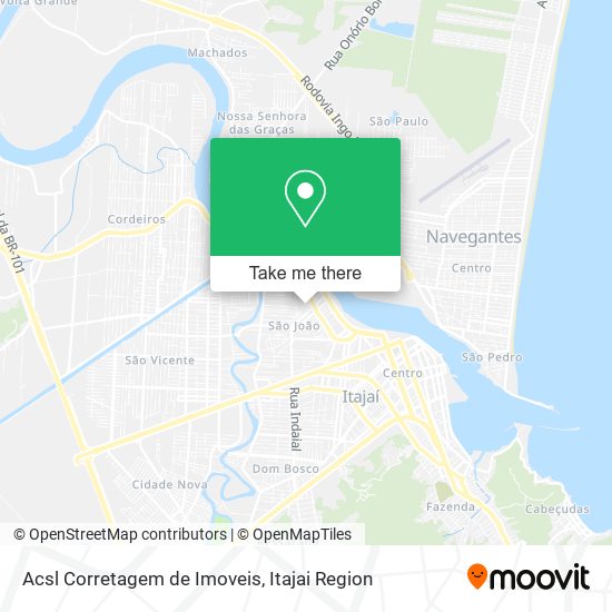 Acsl Corretagem de Imoveis map