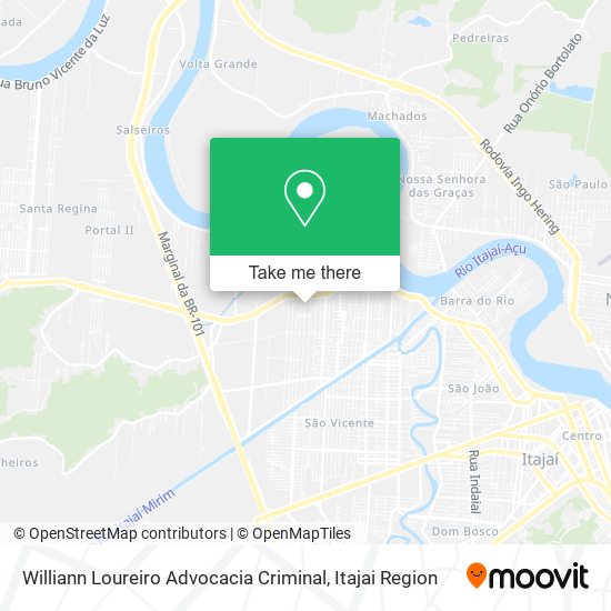 Williann Loureiro Advocacia Criminal map