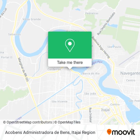 Acobens Administradora de Bens map