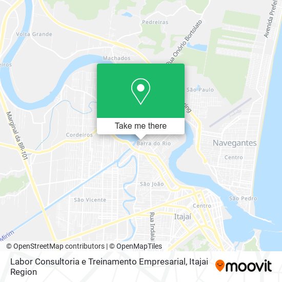Labor Consultoria e Treinamento Empresarial map