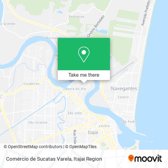 Comércio de Sucatas Varela map