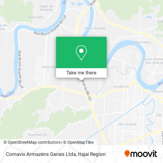 Comavix Armazéns Gerais Ltda map