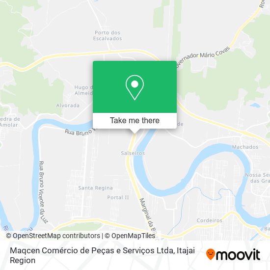 Maqcen Comércio de Peças e Serviços Ltda map