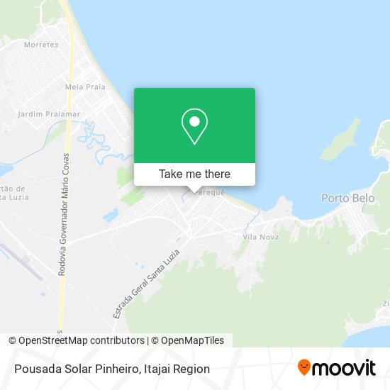 Pousada Solar Pinheiro map