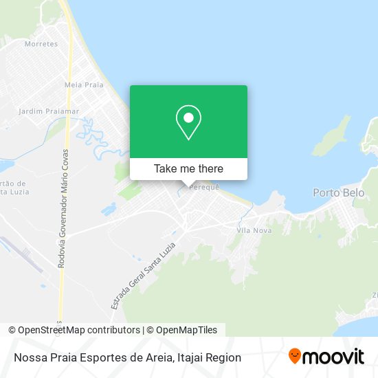 Nossa Praia Esportes de Areia map