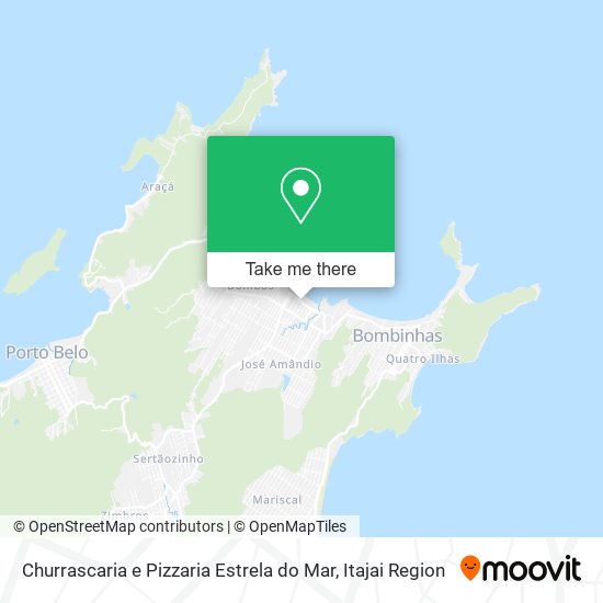 Churrascaria e Pizzaria Estrela do Mar map