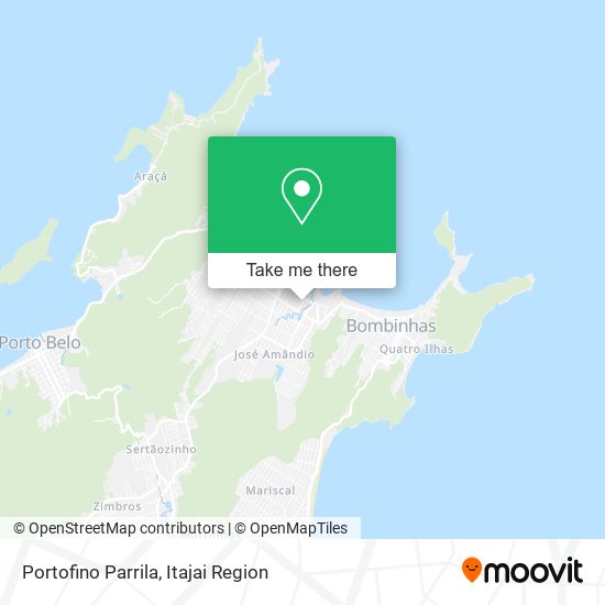 Mapa Portofino Parrila