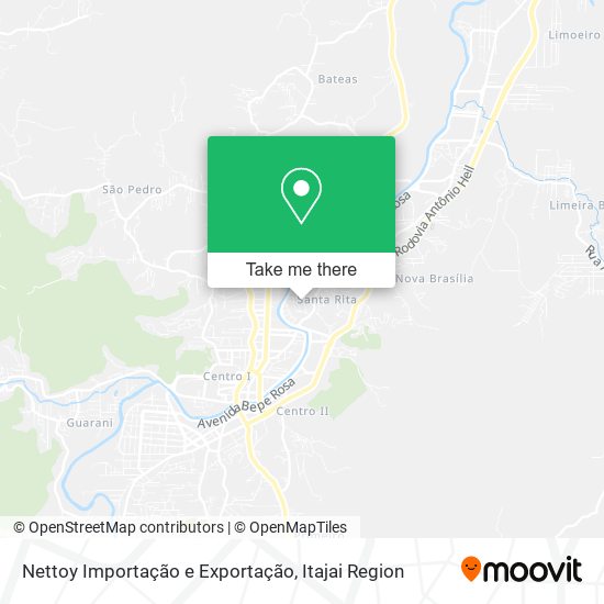 Nettoy Importação e Exportação map