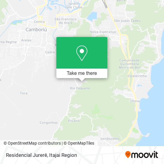 Mapa Residencial Jurerê