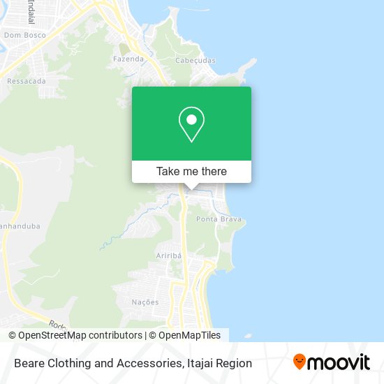 Beare Clothing and Accessories map