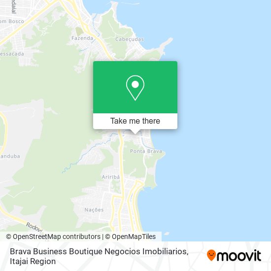 Mapa Brava Business Boutique Negocios Imobiliarios