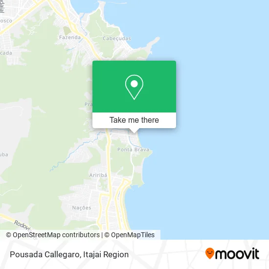 Pousada Callegaro map