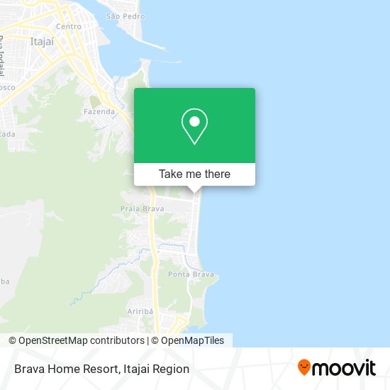 Brava Home Resort map