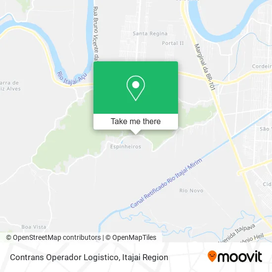 Contrans Operador Logistico map