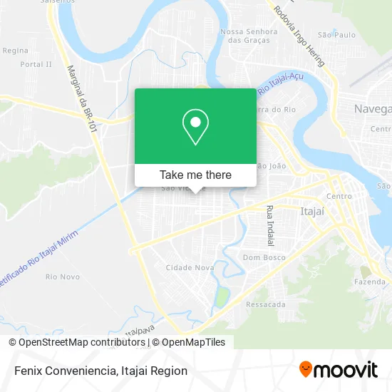 Fenix Conveniencia map