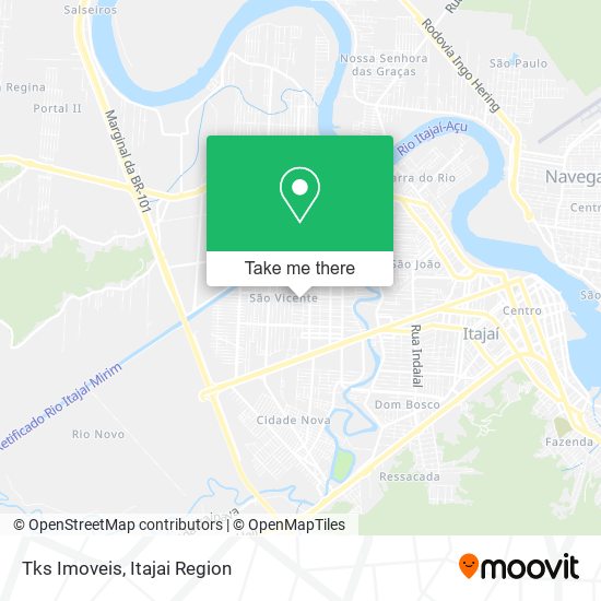 Tks Imoveis map