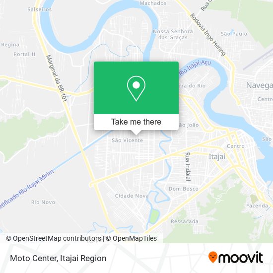 Moto Center map