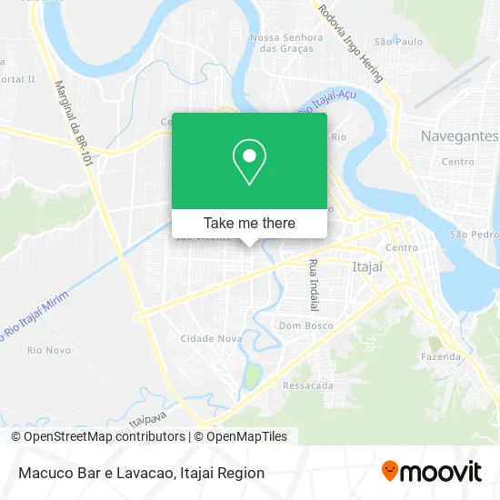 Macuco Bar e Lavacao map